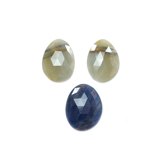 ローズカットスライスサファイア