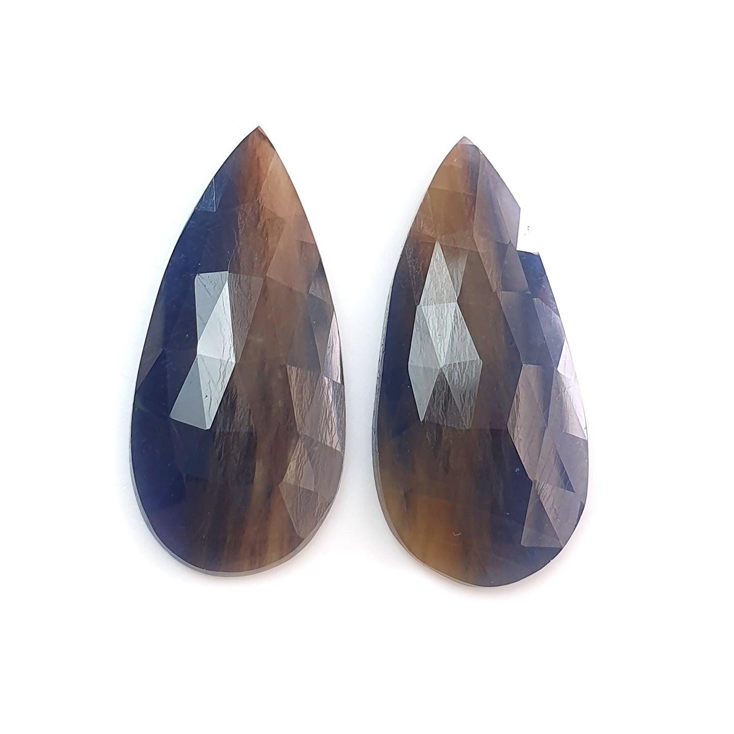 multi sapphire rose cut