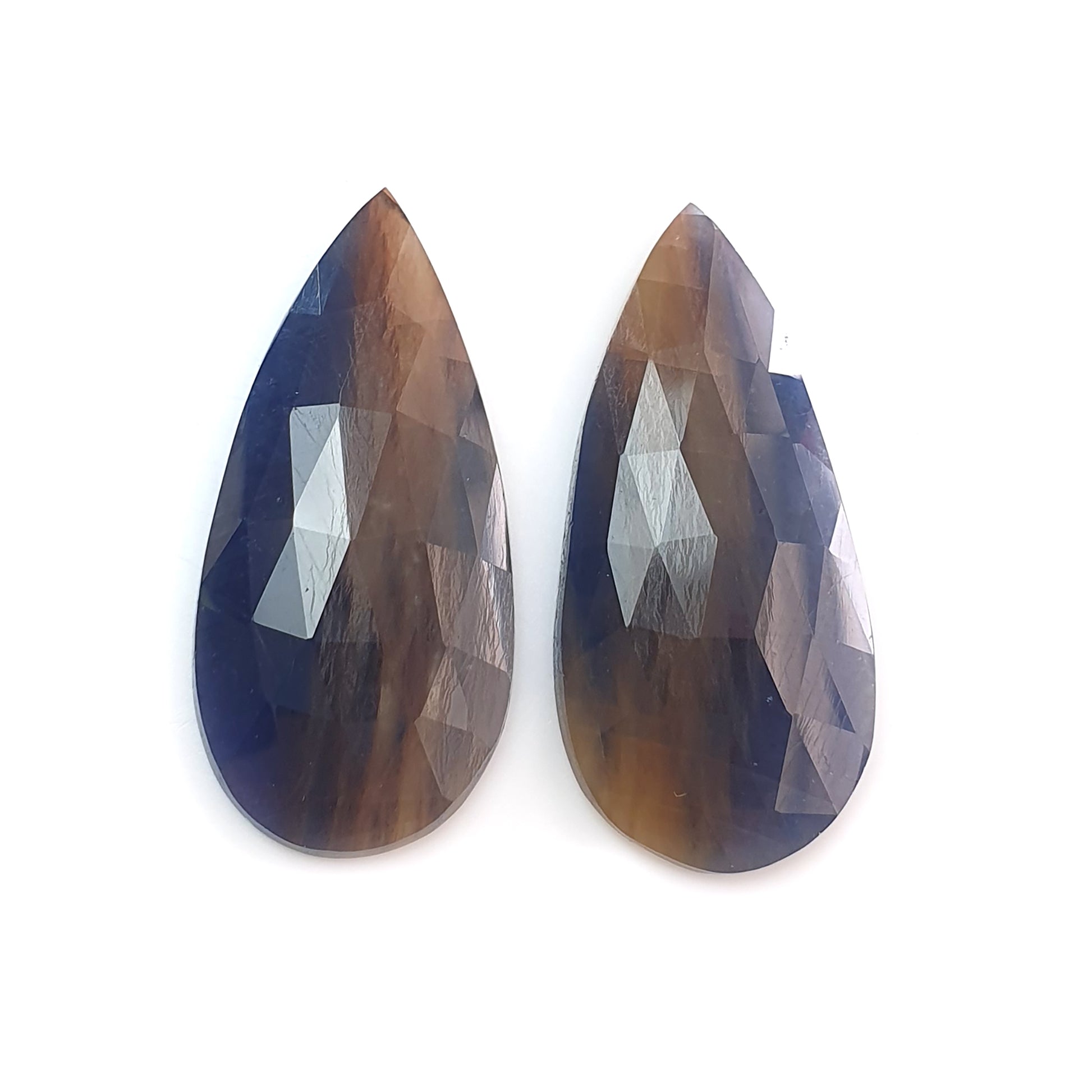 multi sapphire rose cut