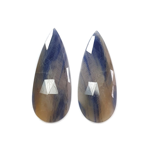 sapphire rose cut gemstone