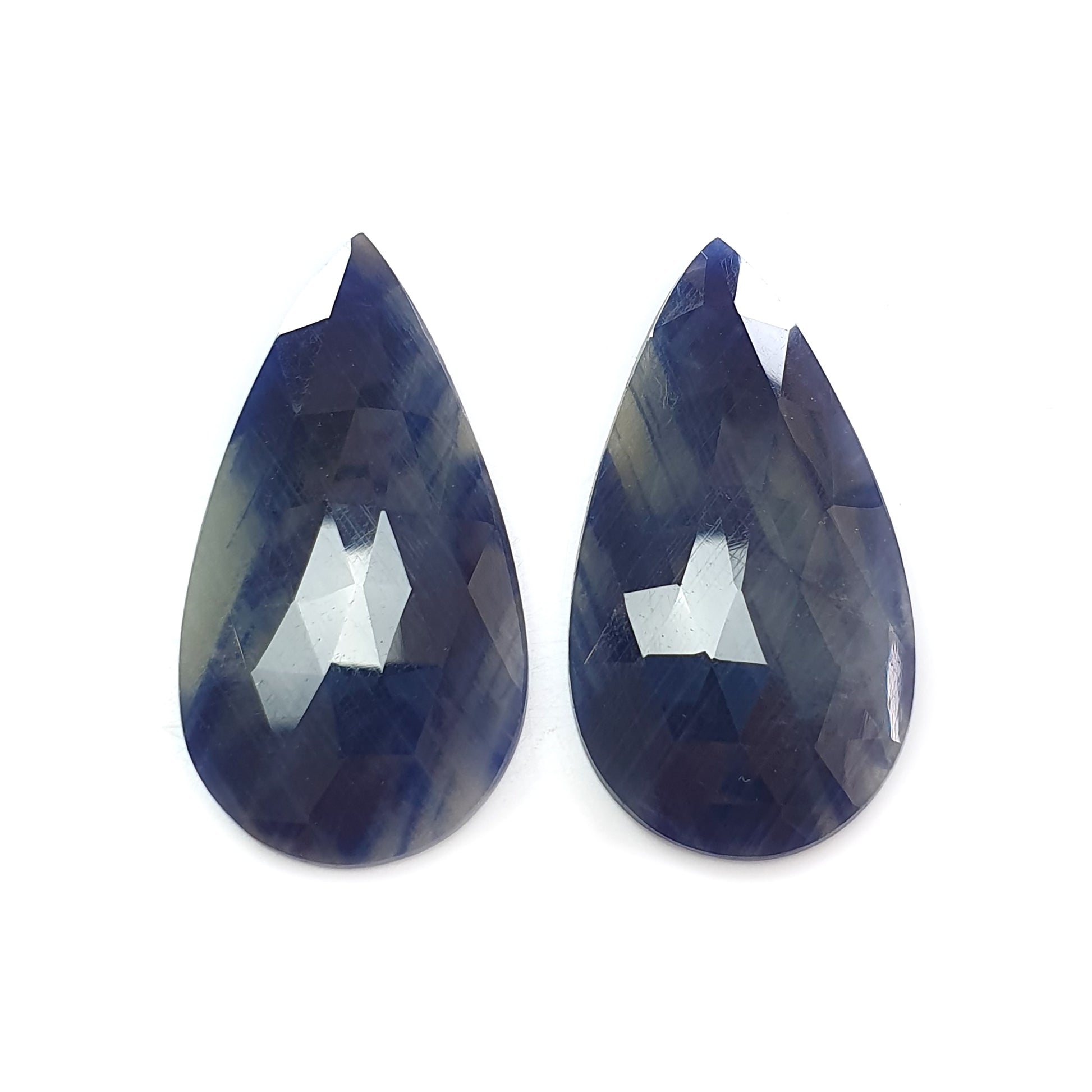 multi sapphire rose cut