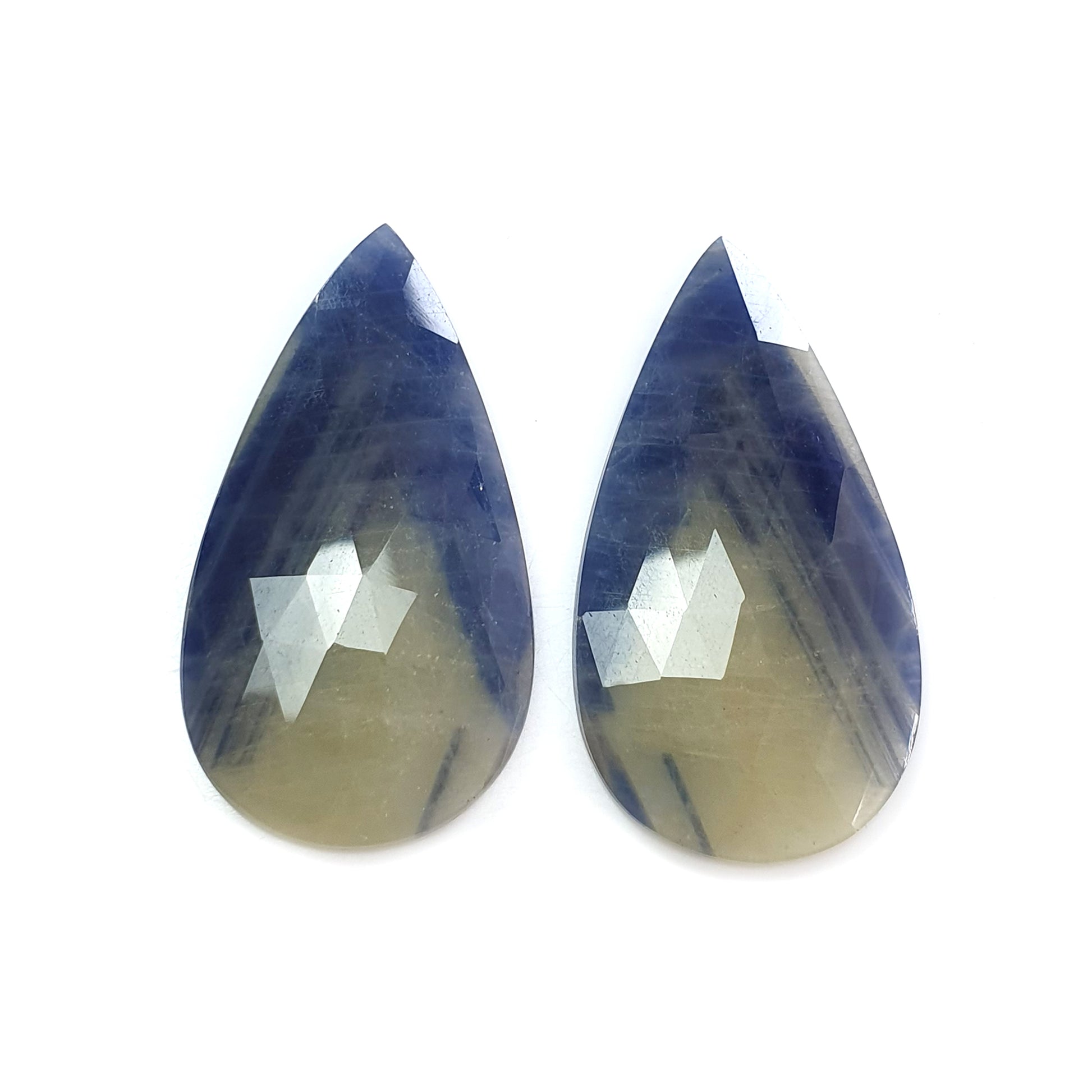 multi sapphire rose cut
