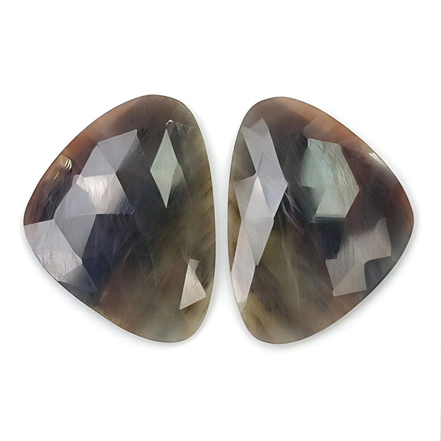 Pierre précieuse multi-saphir naturelle