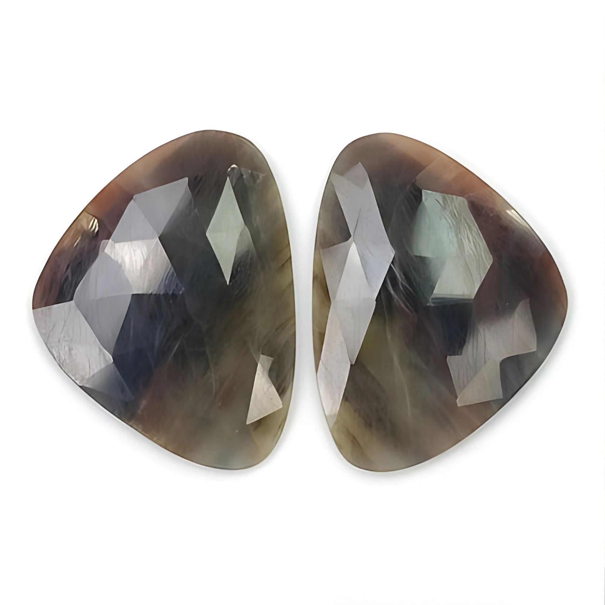 Pierre précieuse multi-saphir naturelle