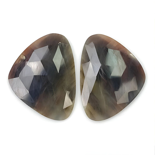 Pierre précieuse multi-saphir naturelle