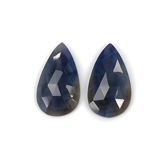 天然多颗蓝宝石