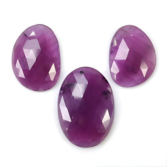 紫蓝宝石玫瑰切片