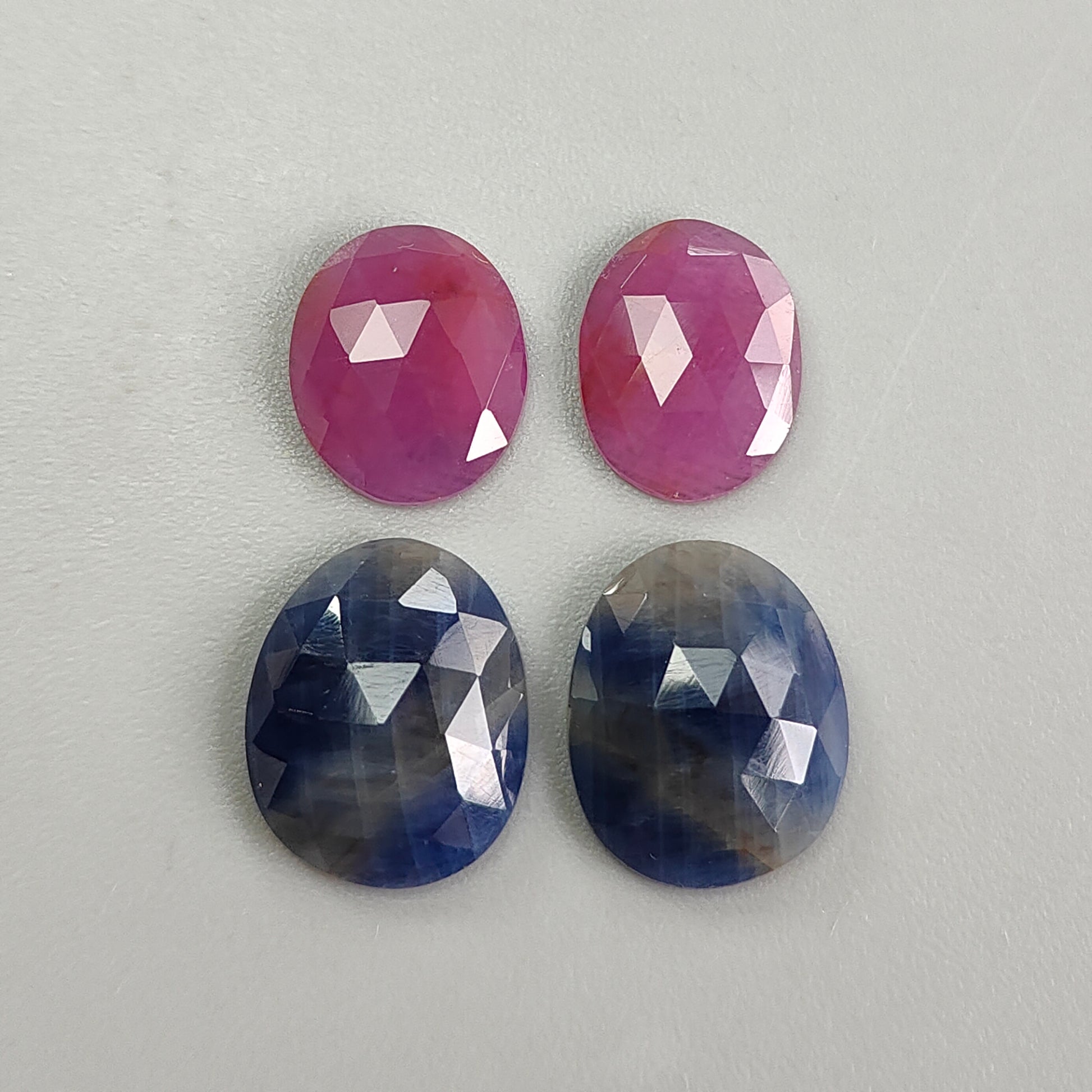 Zafiros variados para joyería
