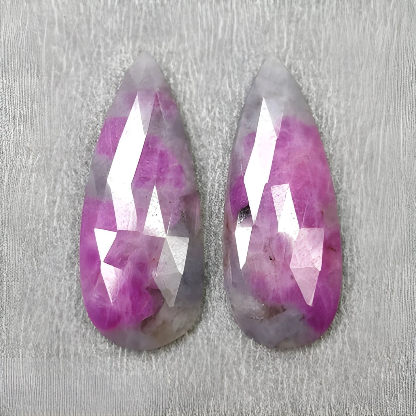 Pear Shape Multi Sapphire