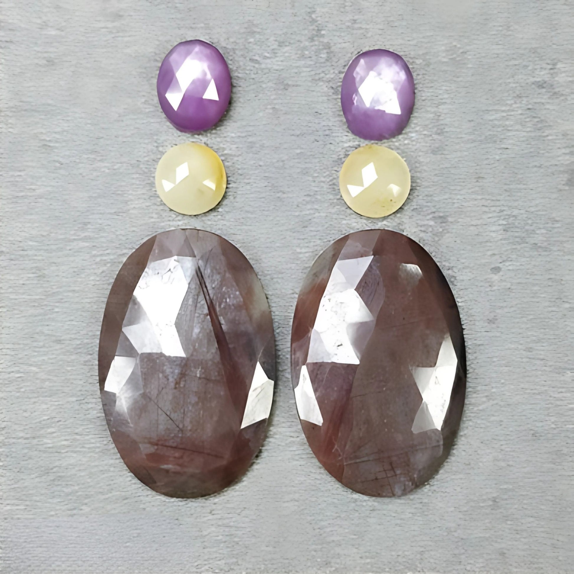 Faceted Multi Sapphire