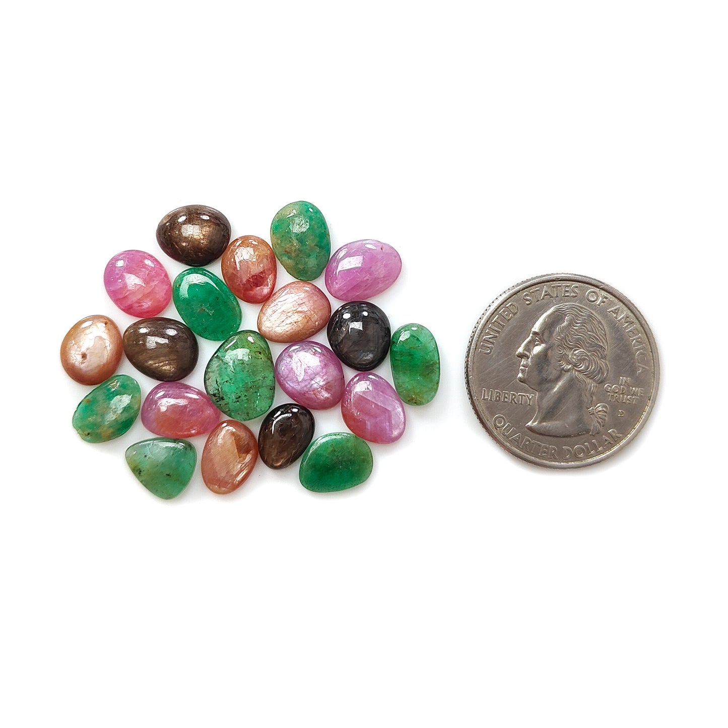 Zafiros variados para joyería