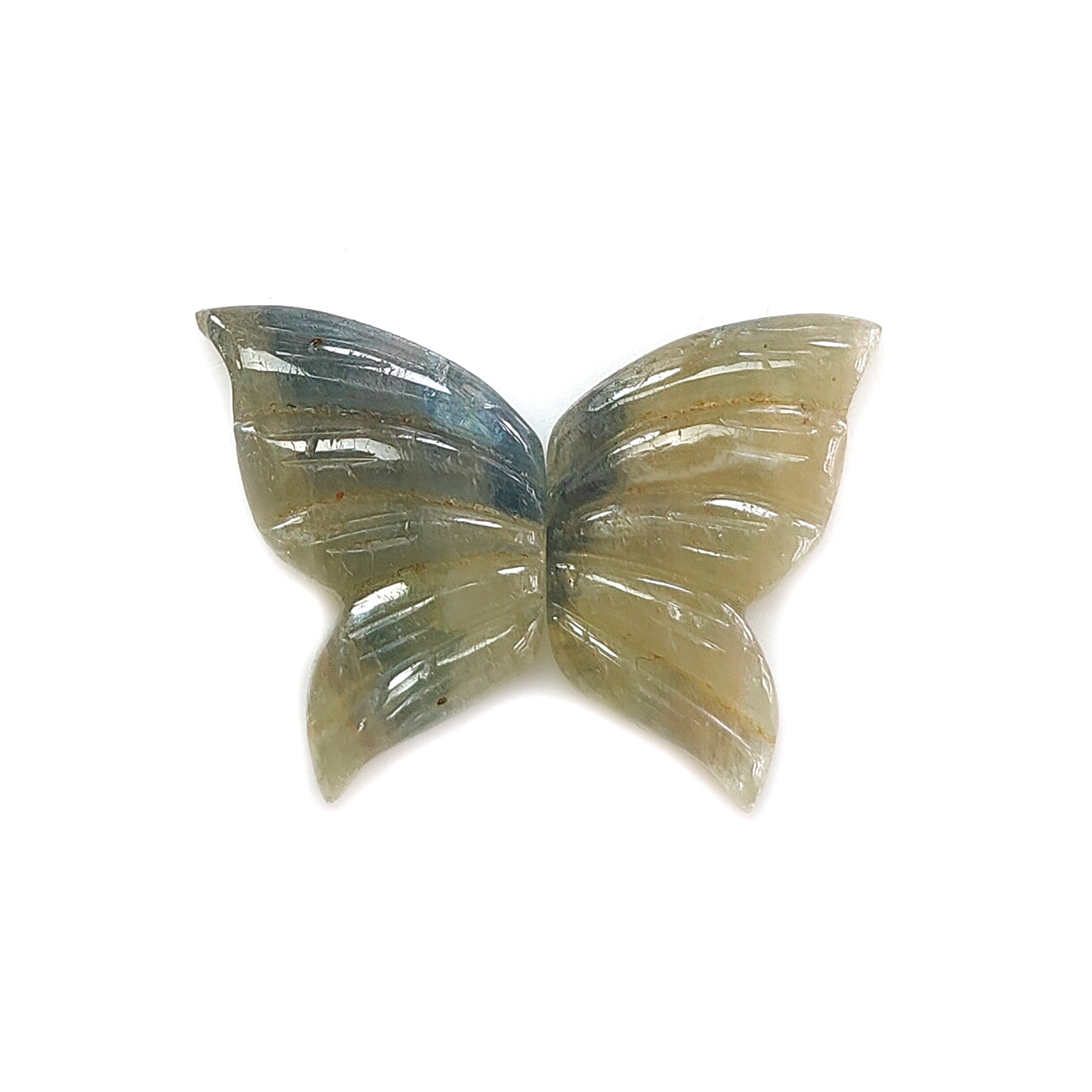 multi sapphire carving gemstone