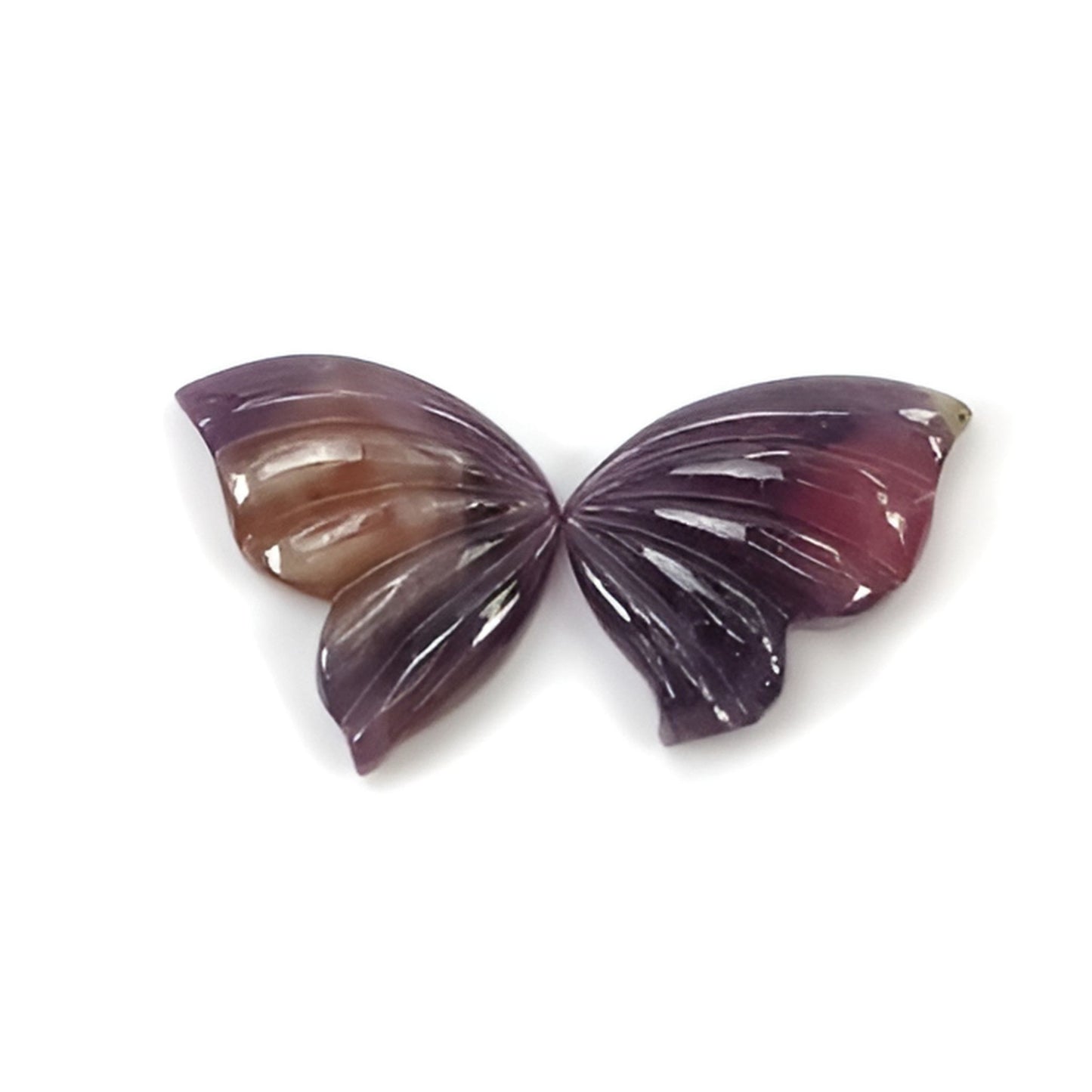 sapphire butterfly shape carving