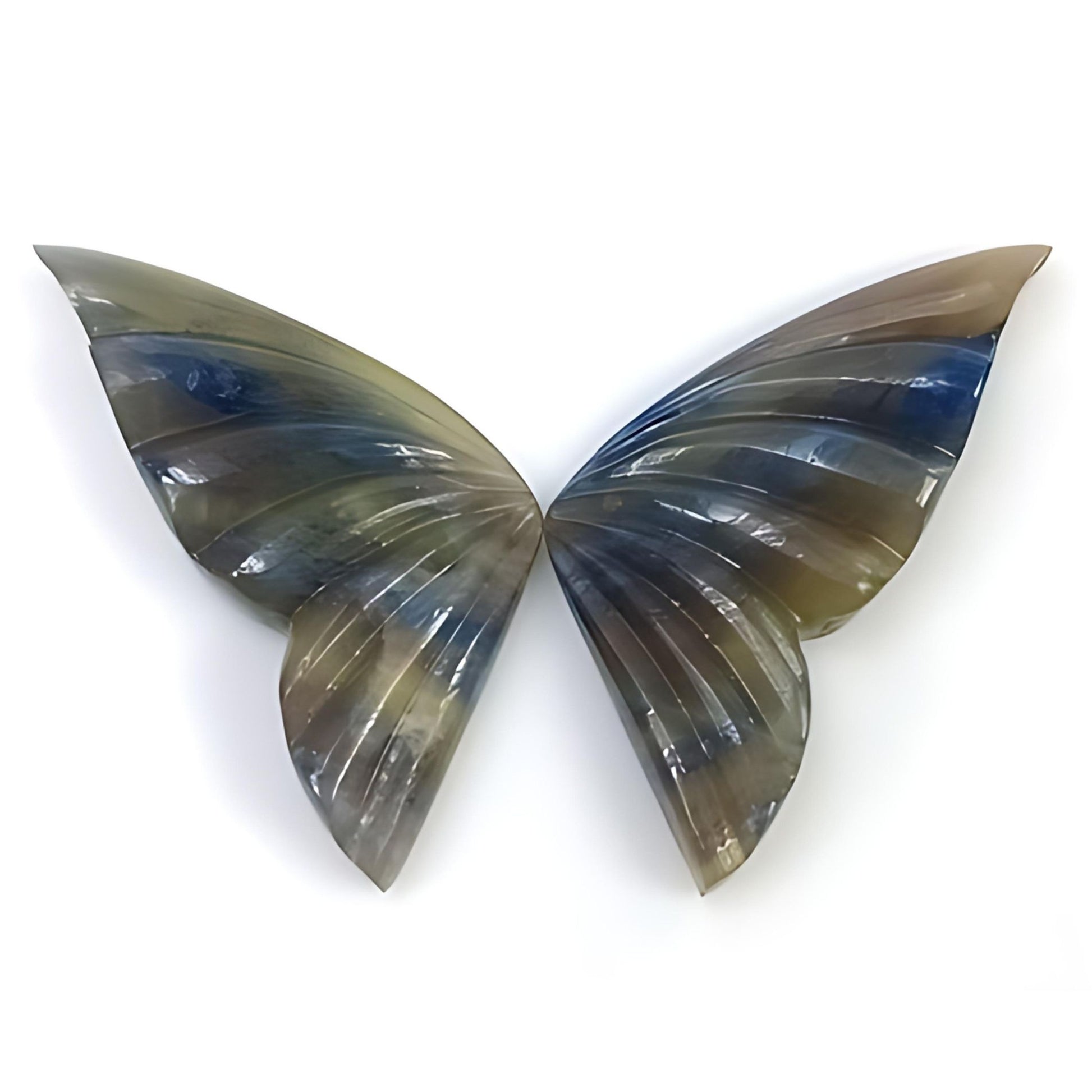 sapphire butterfly carving