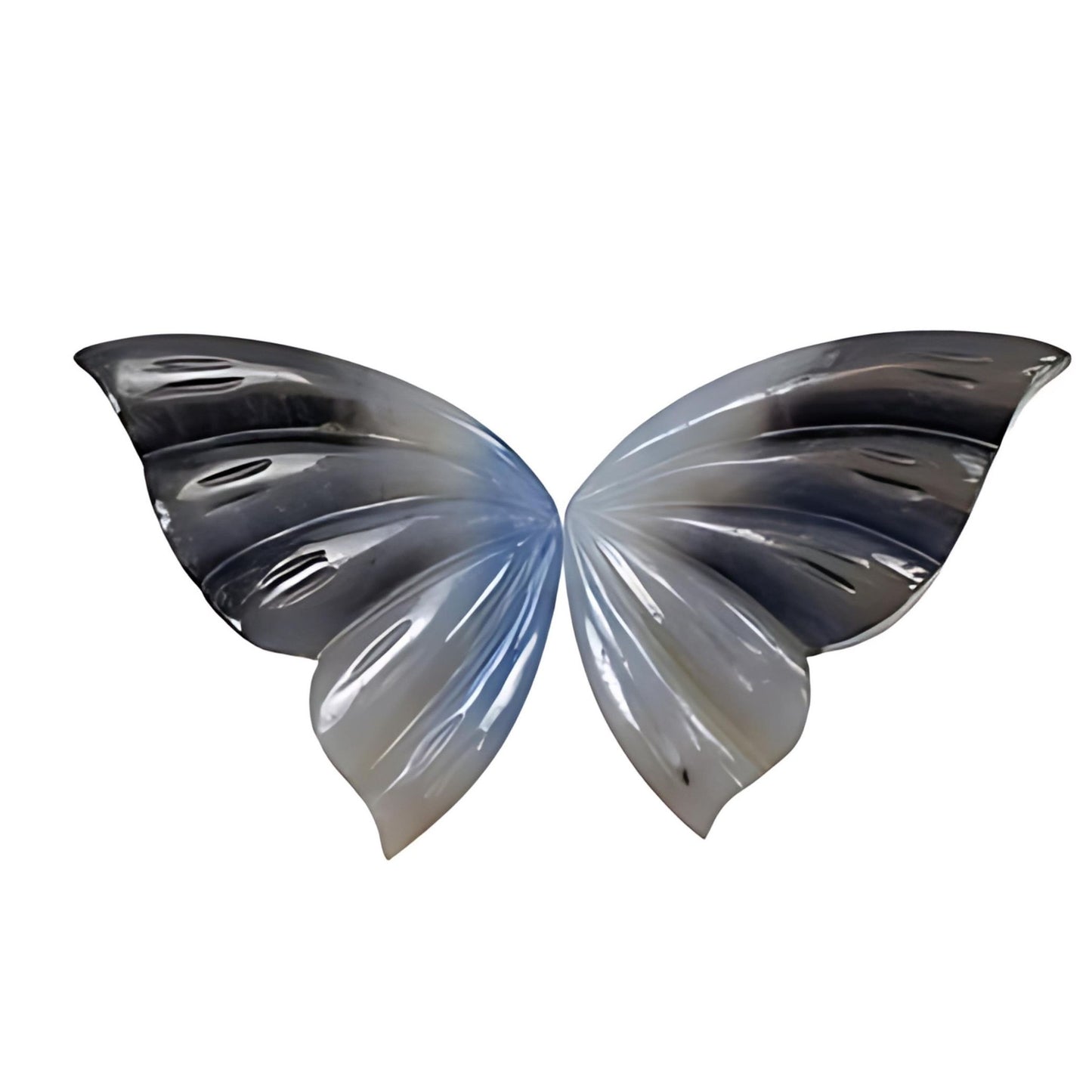 sapphire butterfly shape carving