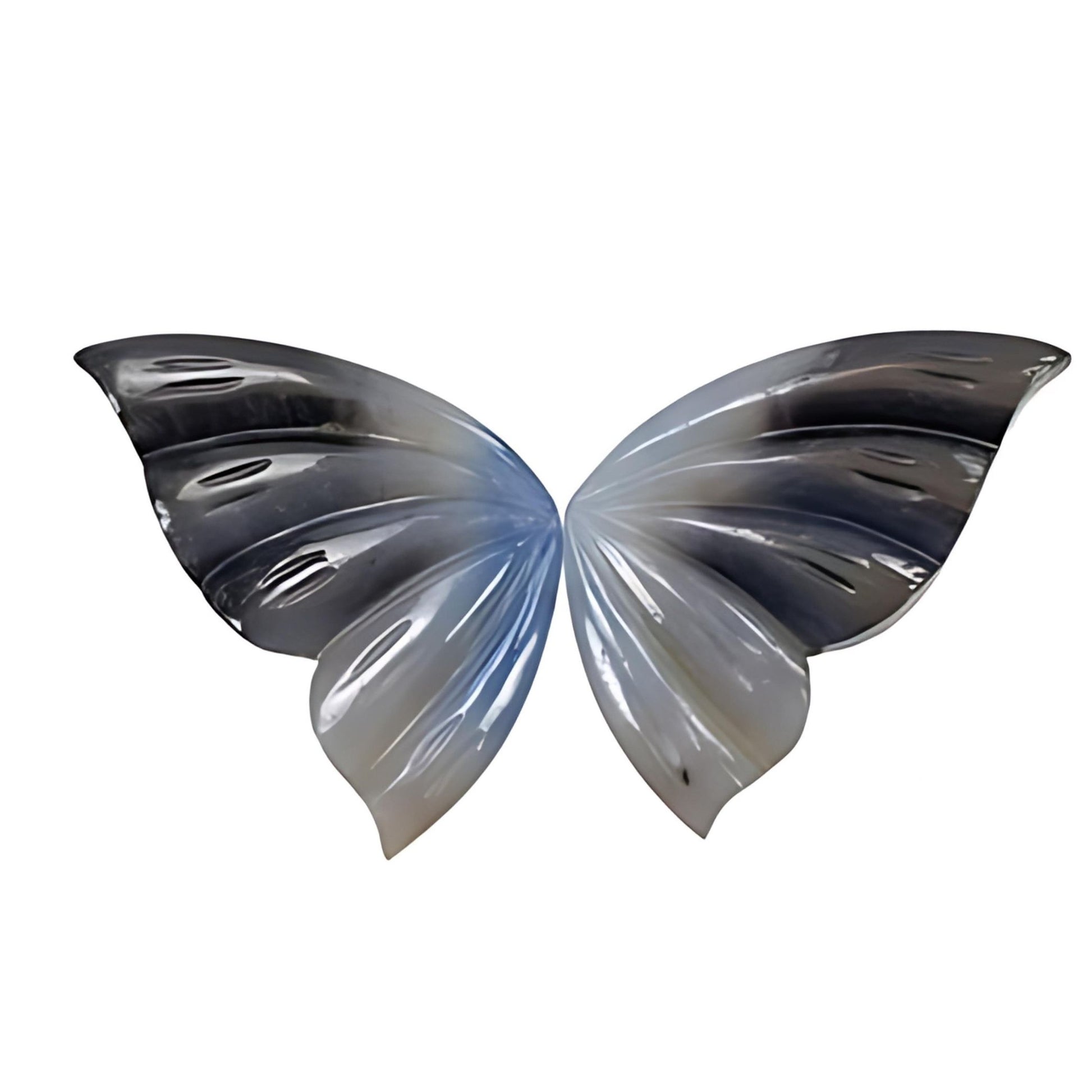 sapphire butterfly shape carving