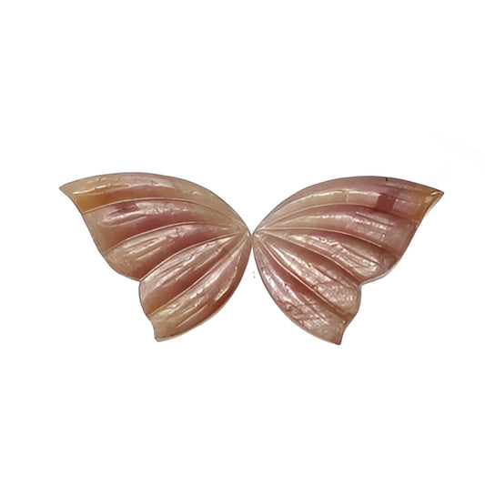 sapphire butterfly carving