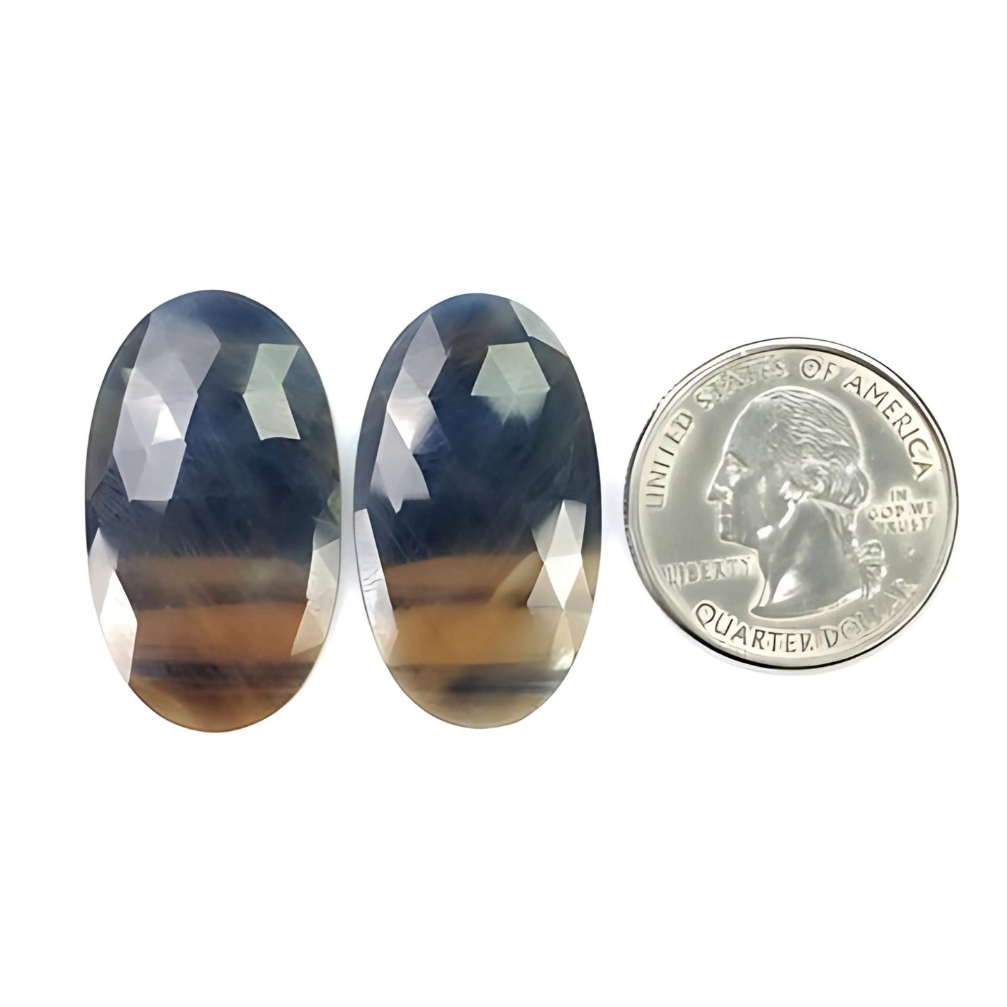 Flat Back Multi Sapphire