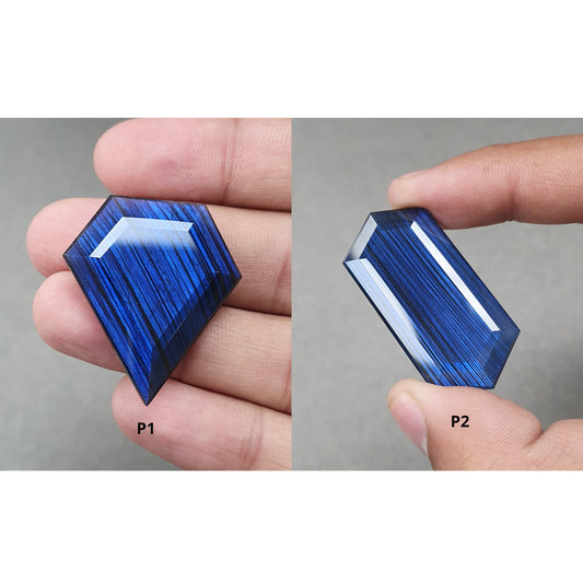 Rainbow Flashing LABRADORITE Gemstone Normal Cut : Natural Untreated Blue Labradorite Uneven Shape