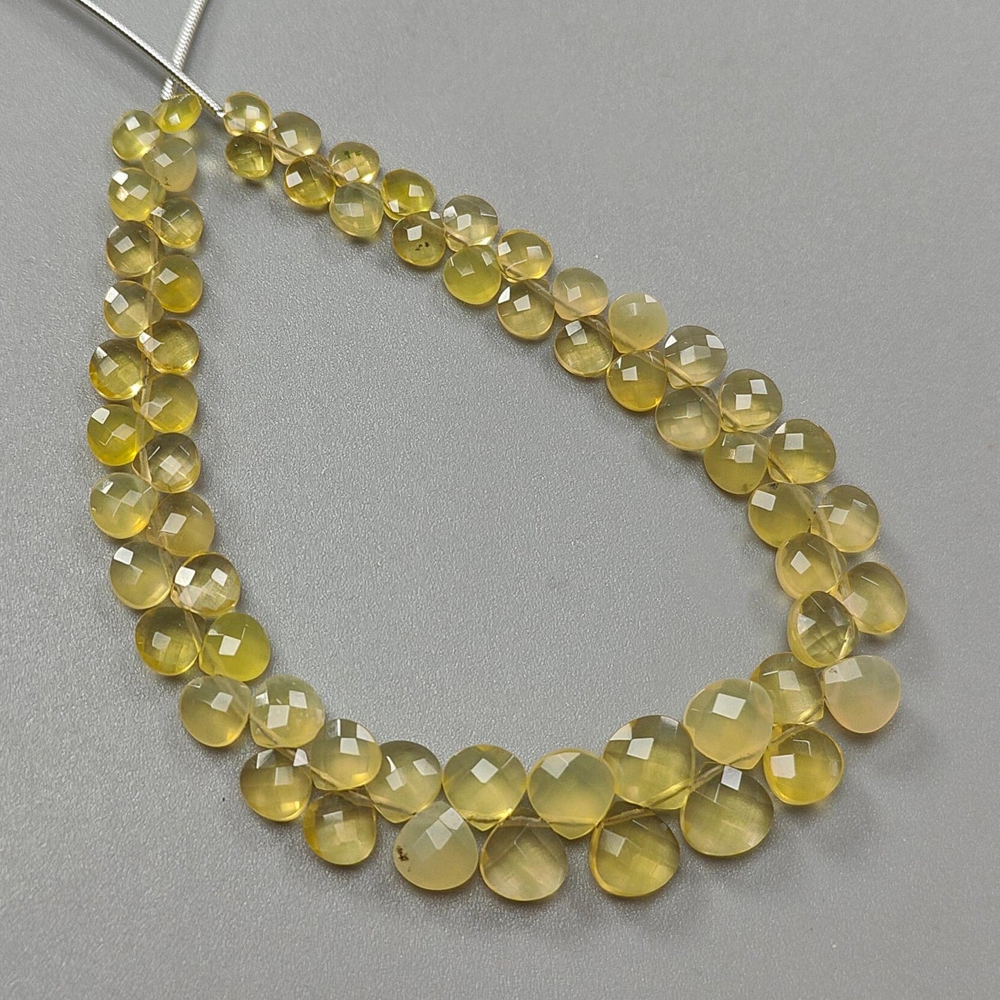 Yellow Opal Faceted Loose Beads