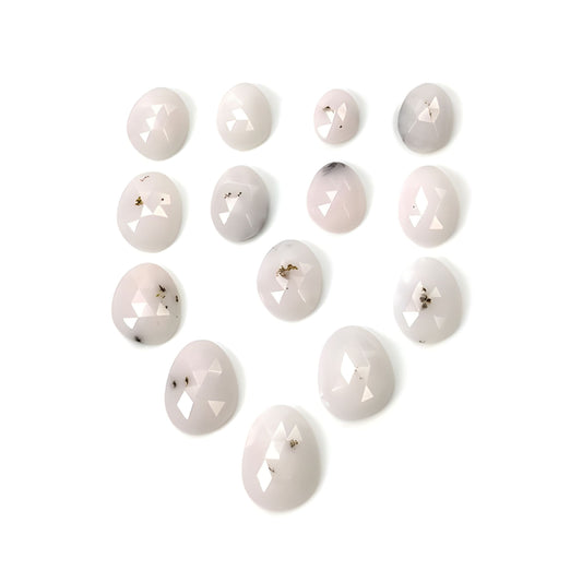 opal rose cut gemstone