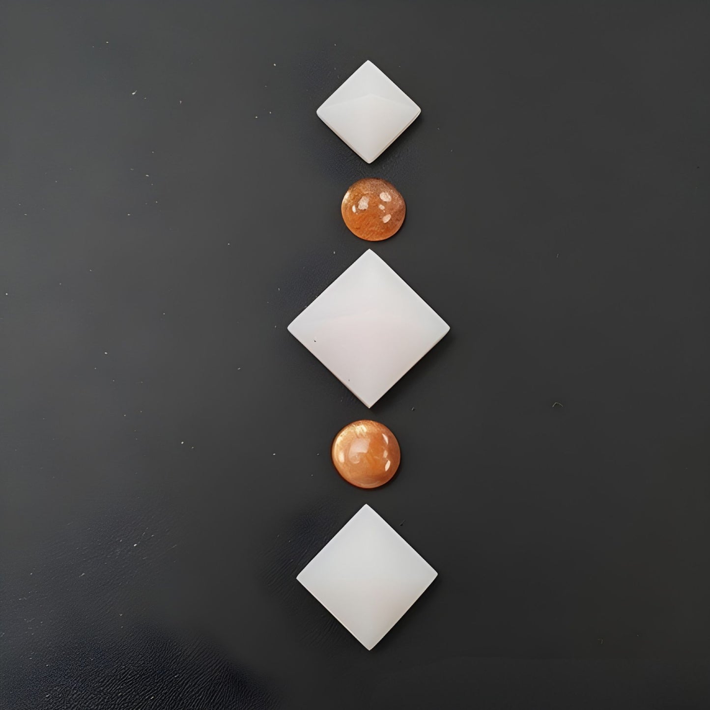 opal, sunstone fancy cut gemstone