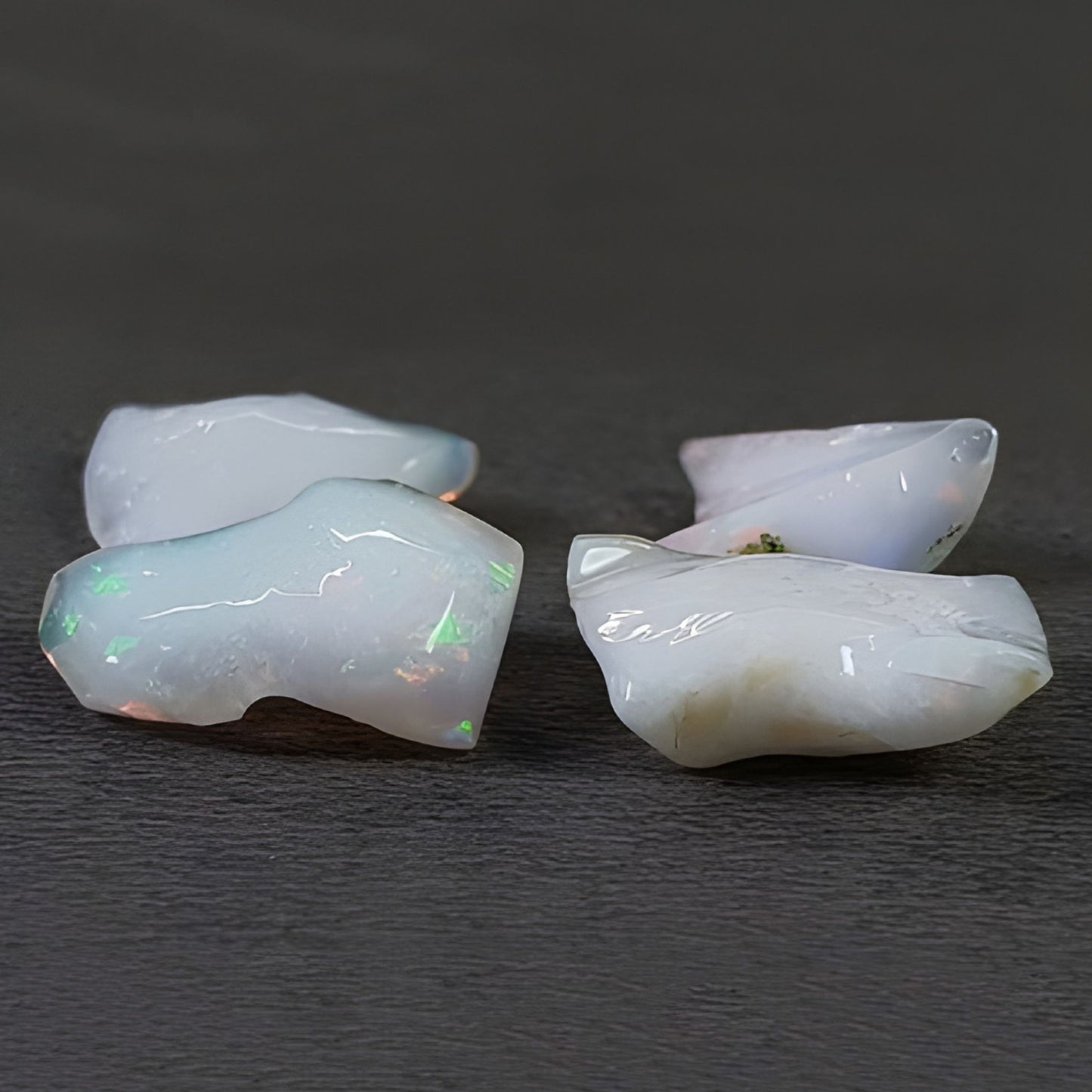11.15cts Ethiopian Opal Natural Untreated Gemstone Cabochon Fancy Shape 5pcs