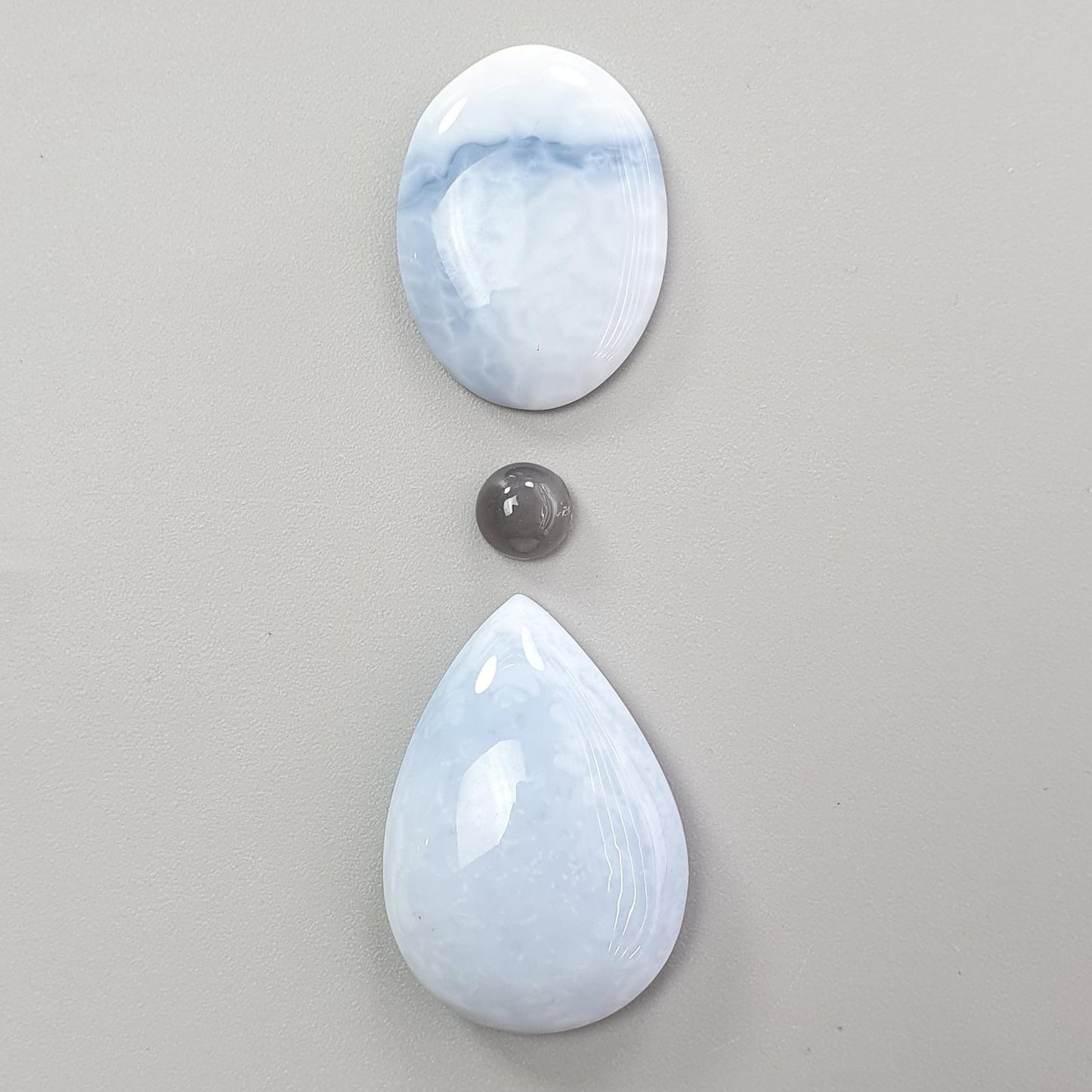 Moonstone, Malachite & Opal Gemstones: Natural Untreated Star Moonstone, Blue Opal Pear Oval, Round Cabochon, Baguette Flat Slice
