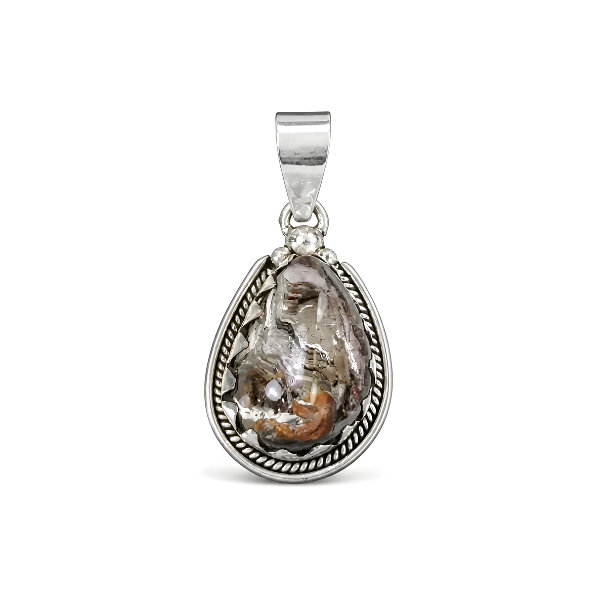 Amethyst Gemstone 925 Silver Pendant