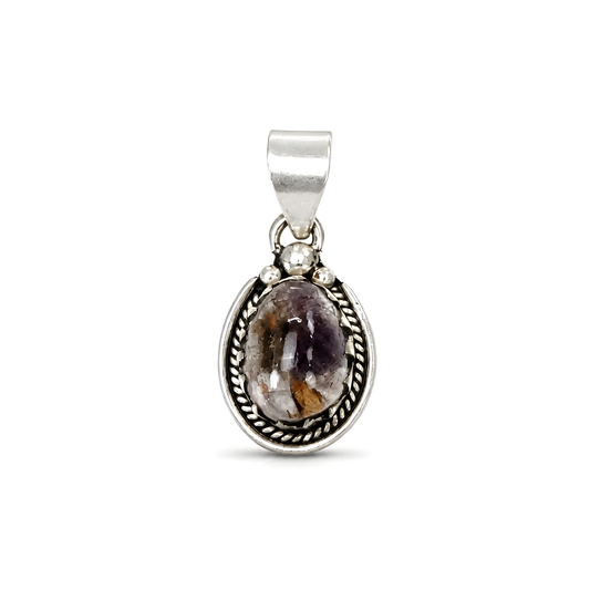 Amethyst Gemstone 925 Silver Pendant