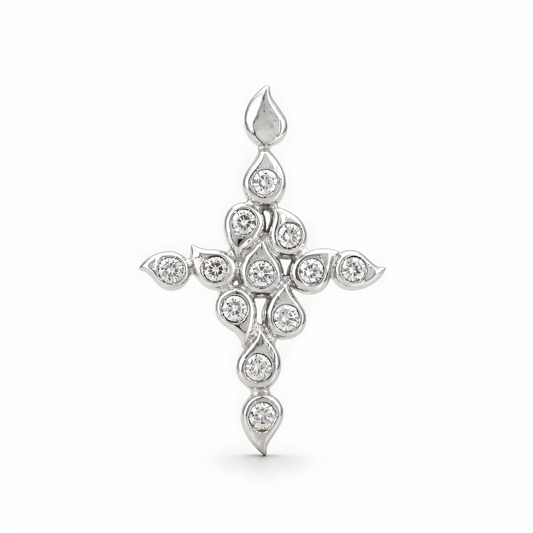 CZ 925 Sterling Silver Pendant