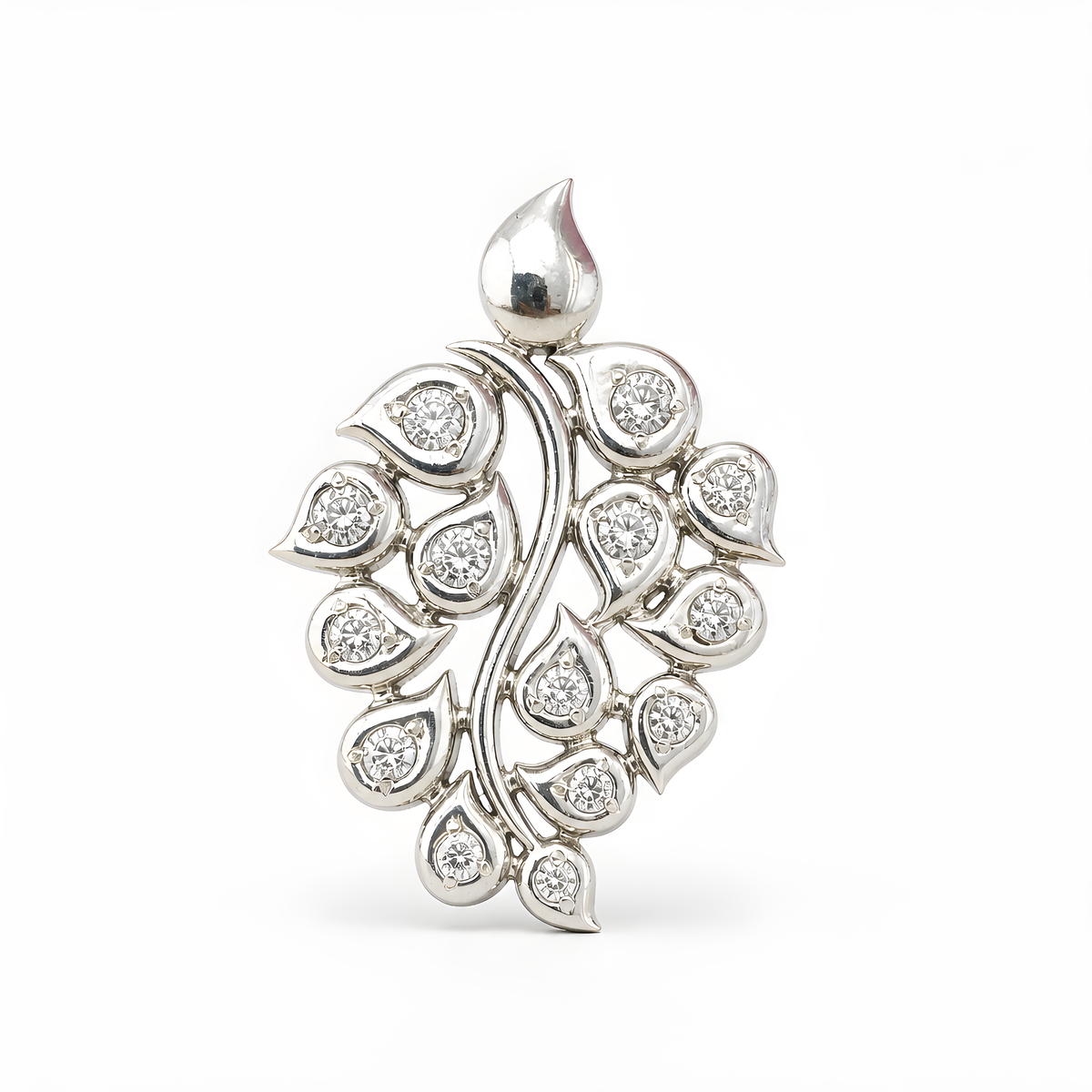 925 Sterling Silver CZ Pendant