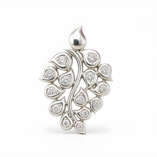 925 Sterling Silver CZ Pendant