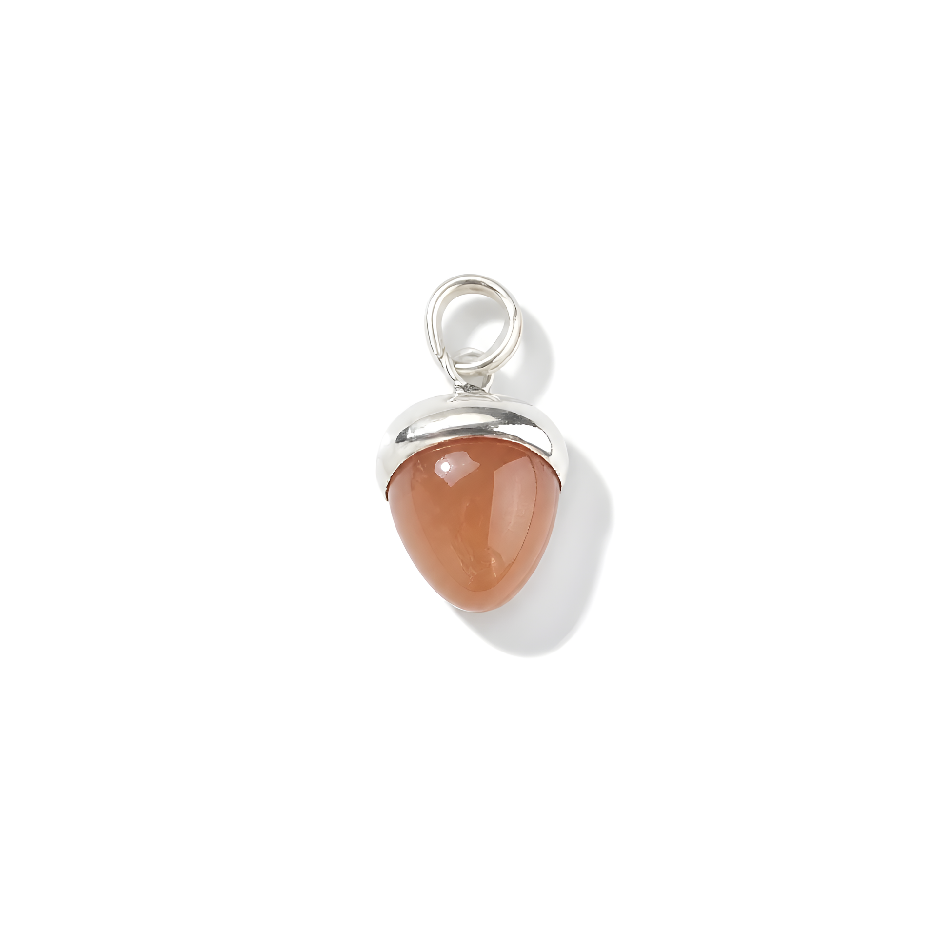 Moonstone Gemstone Silver Pendant