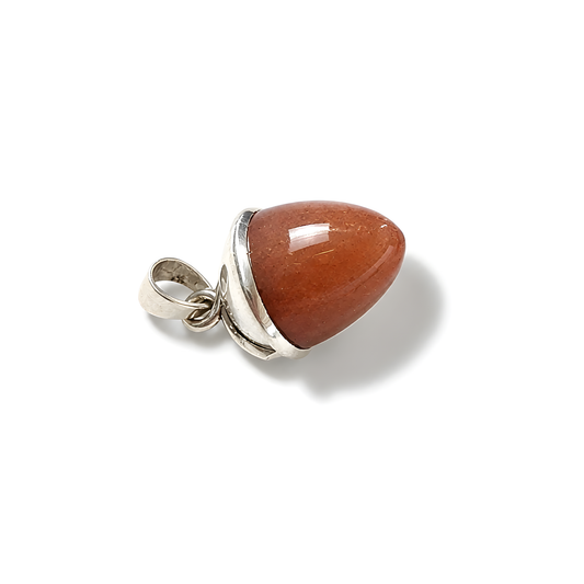 moonstone gemstone 925 silver pendant