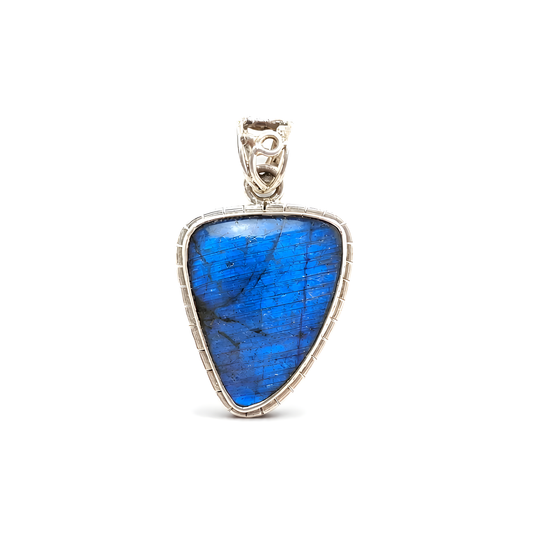 Labradorite Gemstone 925 Silver Pendant