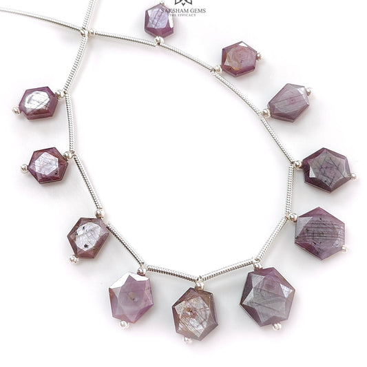 Raspberry Pink Sapphire Faceted Loose Beads
