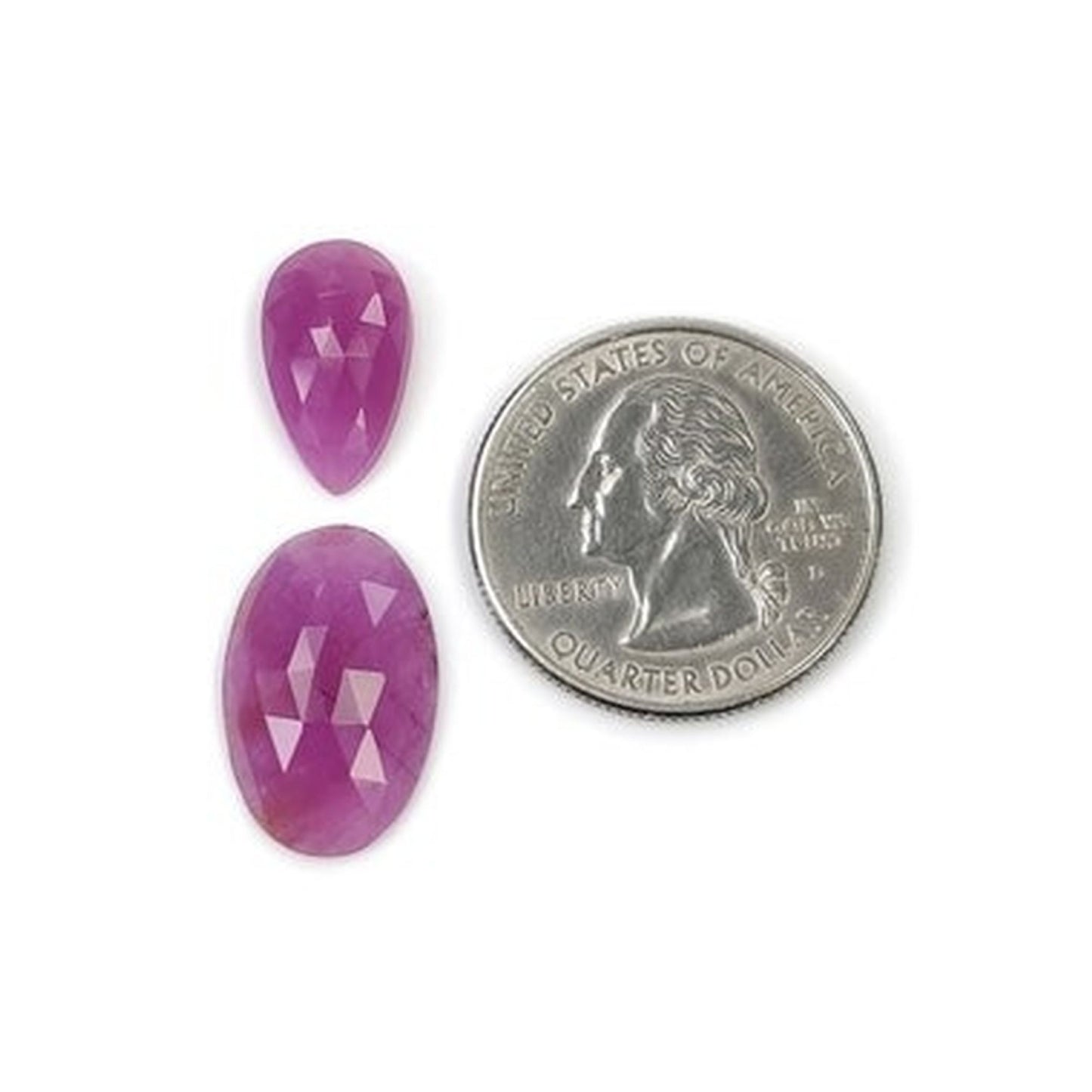 ジュエリー用ルビー ローズカット