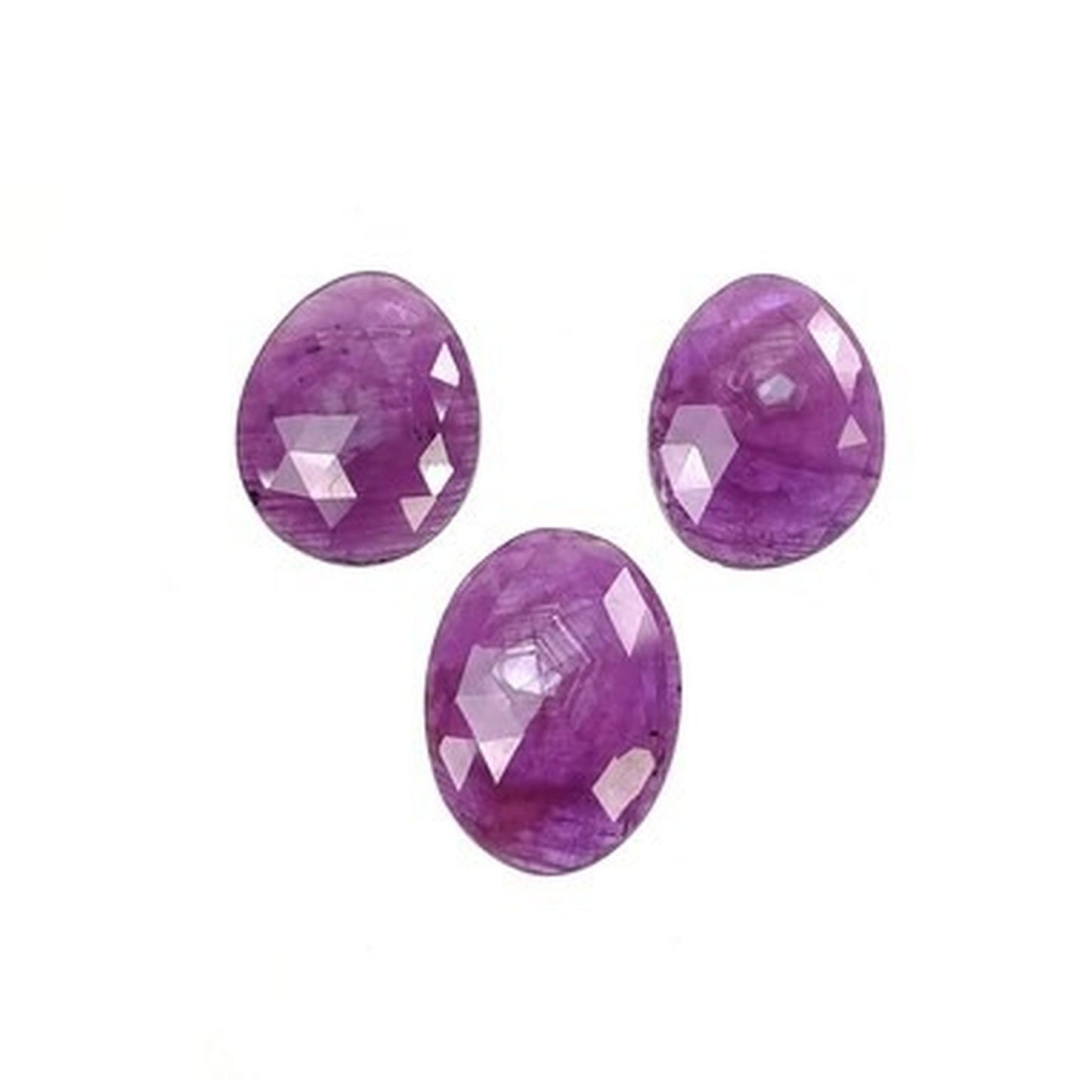 ruby rose cut egg shape