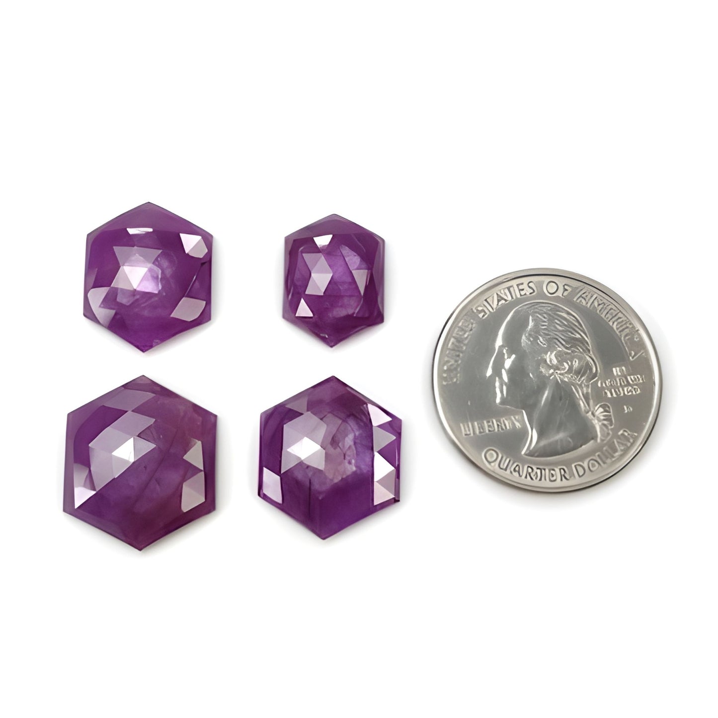 天然未经处理的宝石红宝石