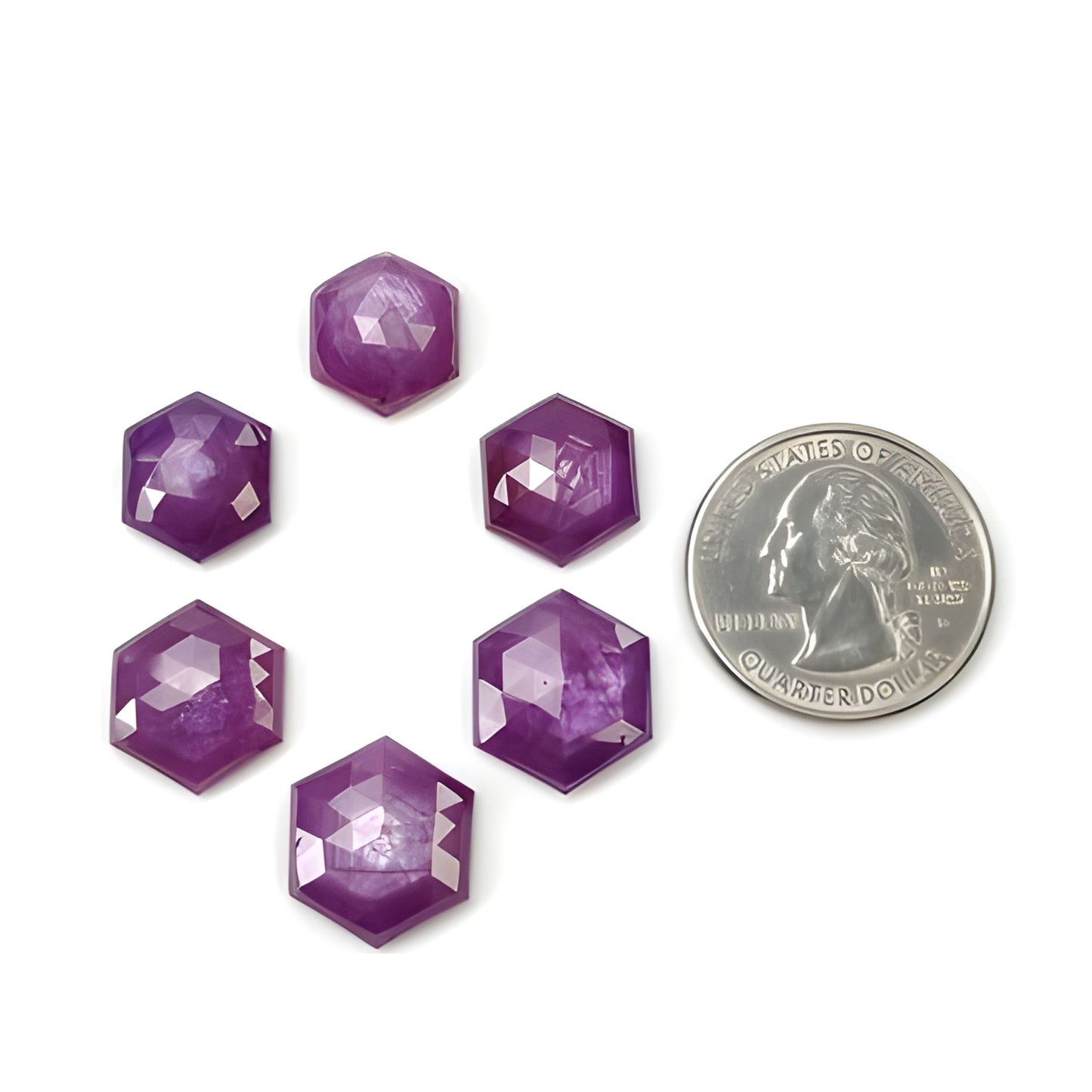 天然の未処理ルビー宝石