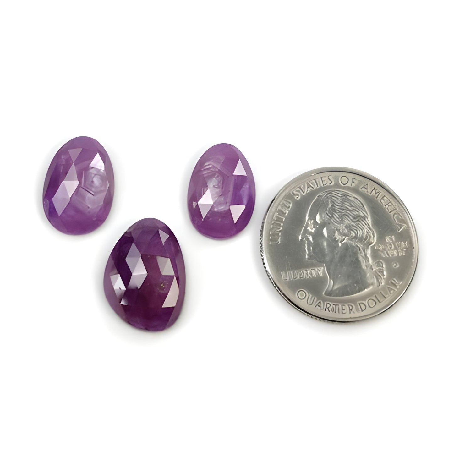 ジュエリー用ルビー ローズカット