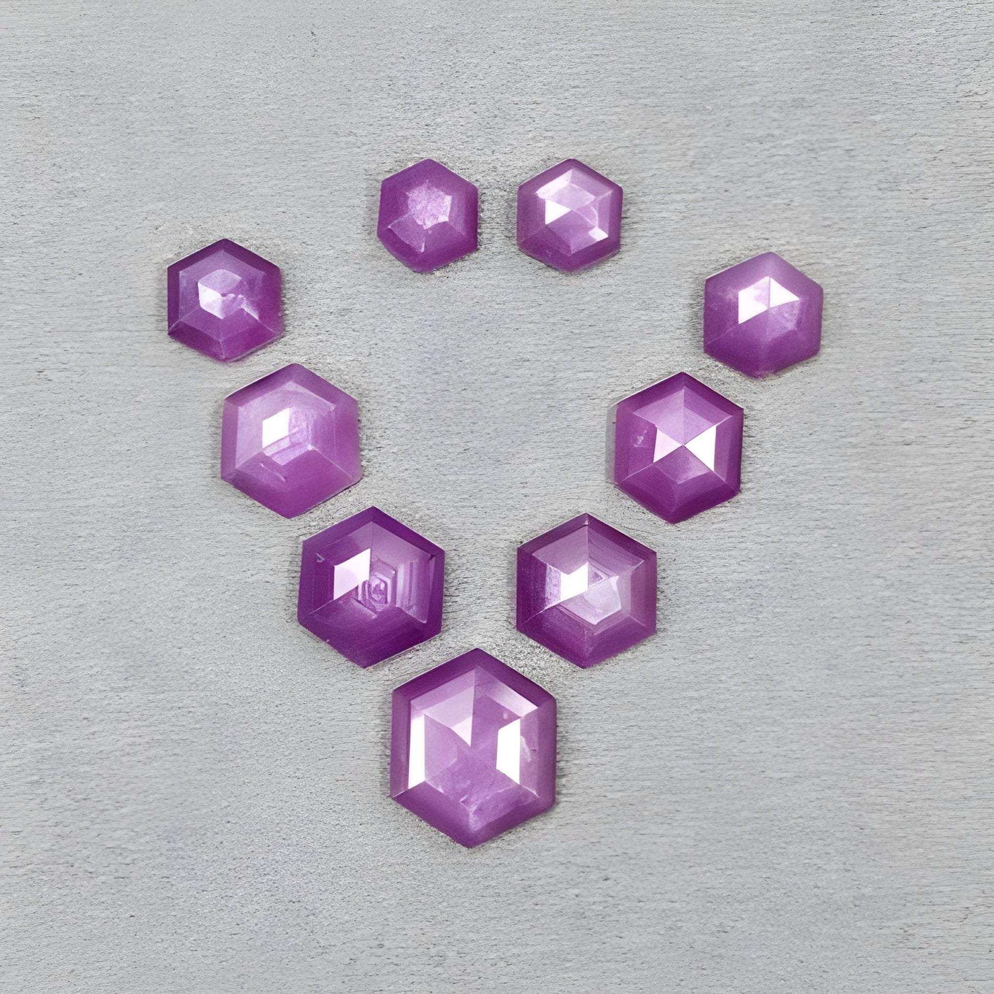 天然未処理の宝石ルビー