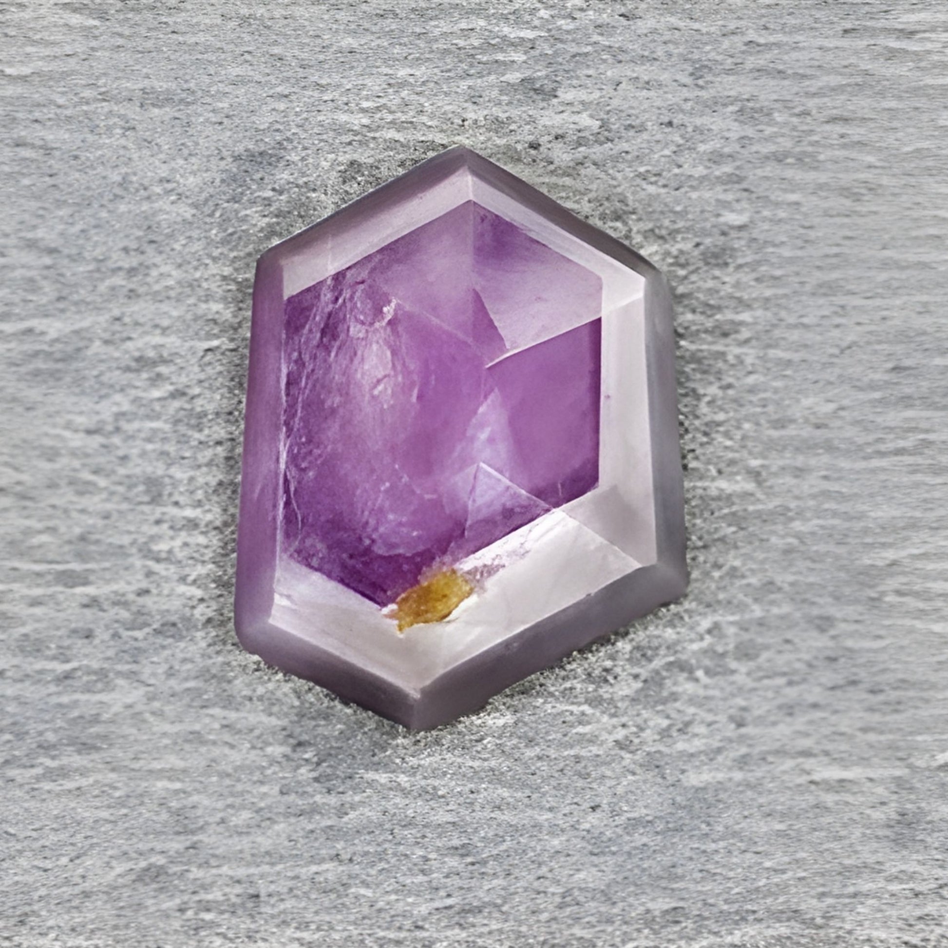 facettierter Saphir-Edelstein