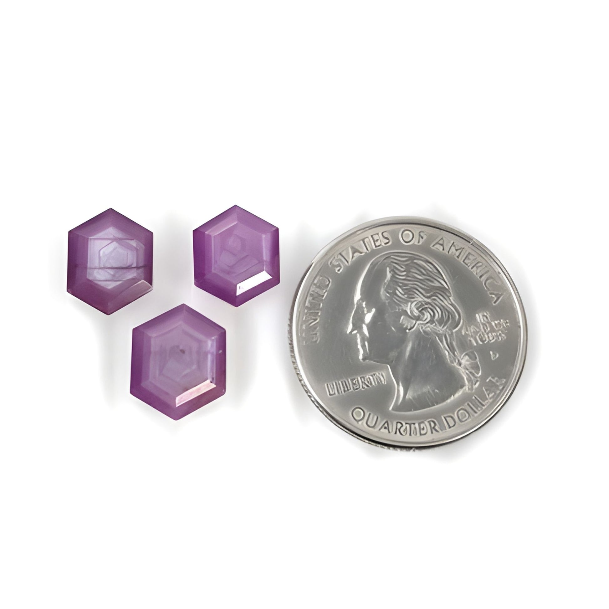 天然の未処理サファイア宝石