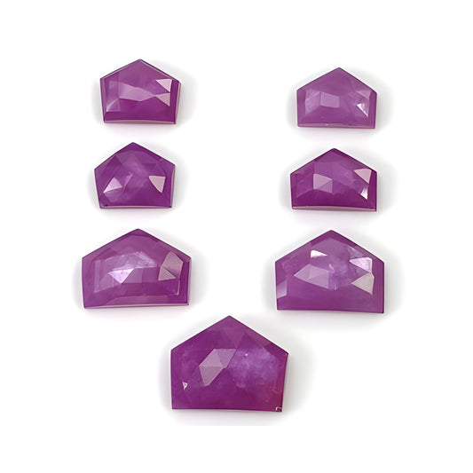 ruby fancy shape rose cut