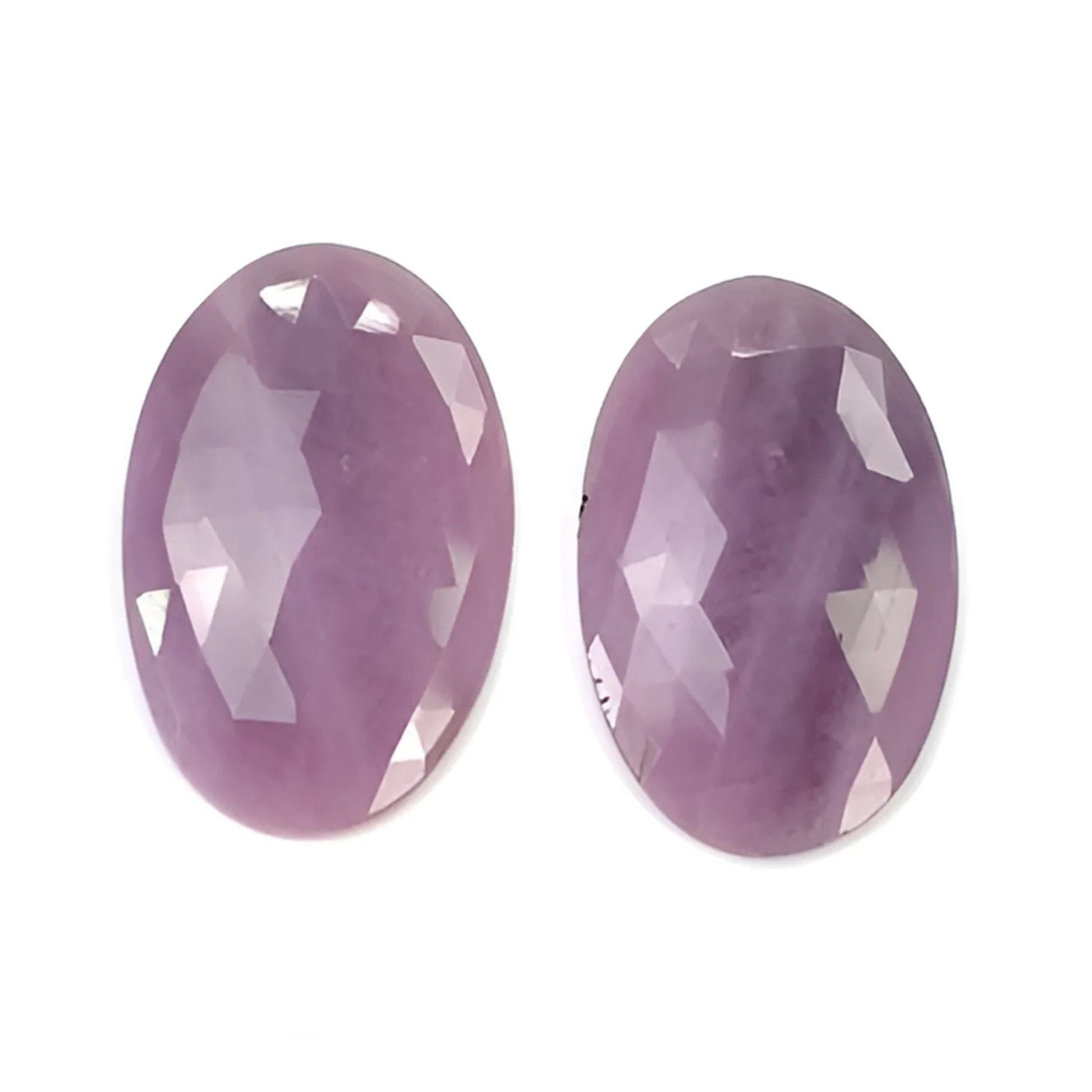 sapphire oval shape rose cut