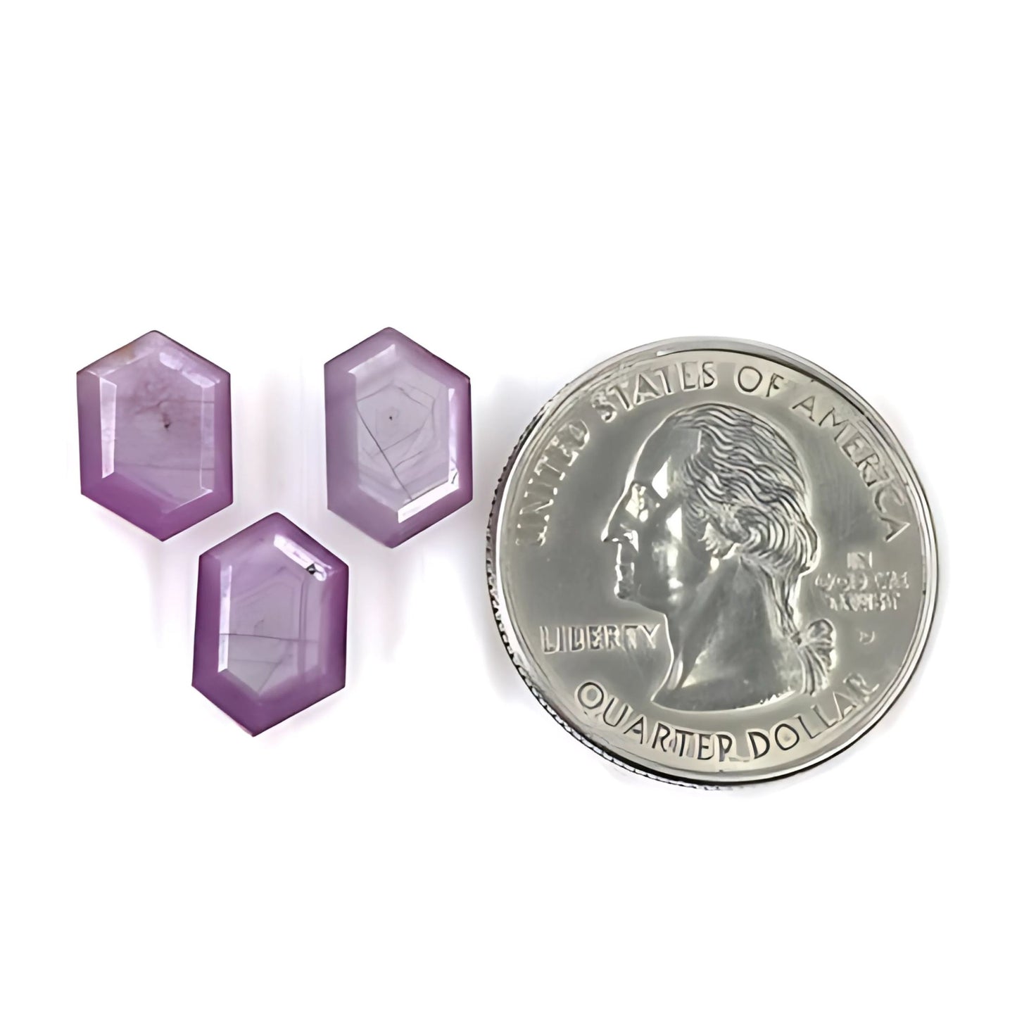 天然の未処理サファイア宝石