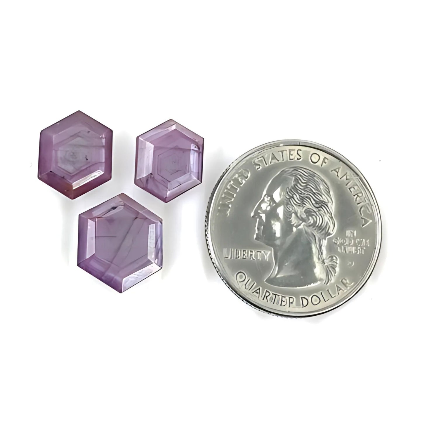 Saphir framboise pour la joaillerie