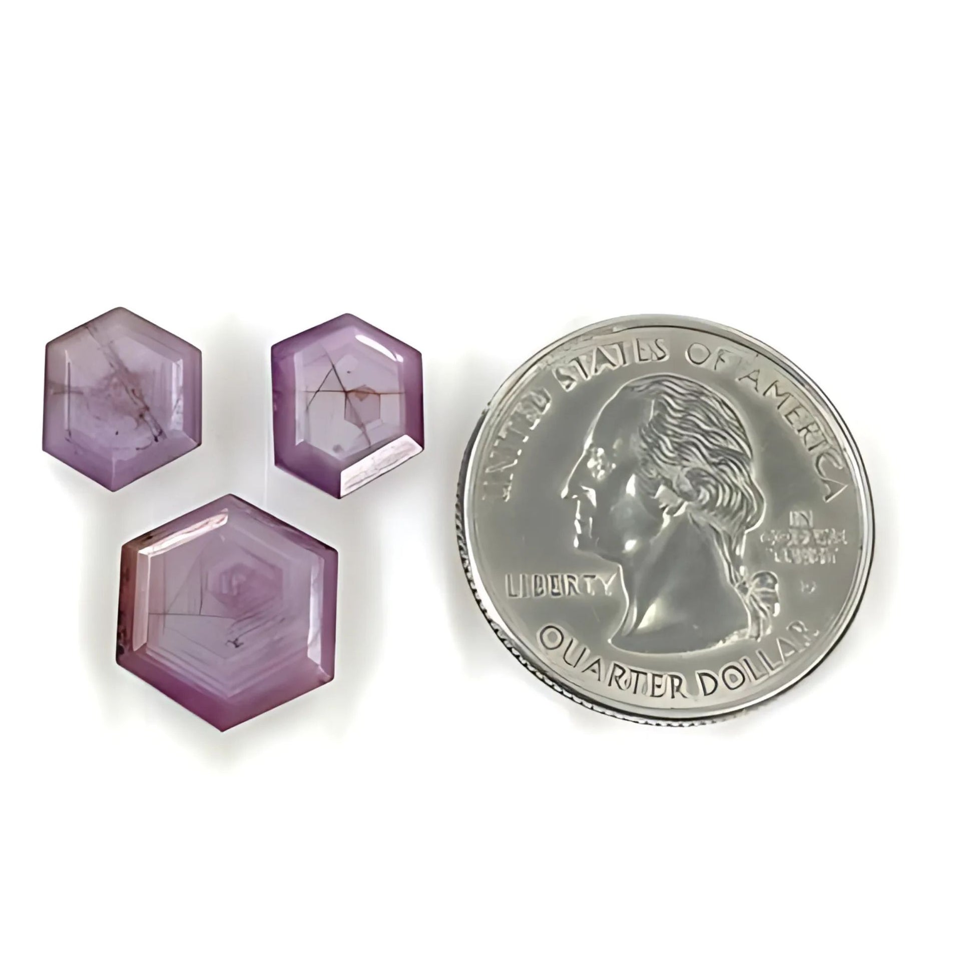 Saphir framboise pour la joaillerie